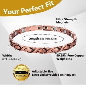 Magtherapy copper magnetic arthritis bracelet
